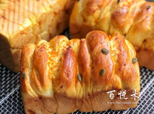 百吃不膩的南瓜吐司教程,好吃又好看,營養(yǎng)有健康